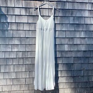 Beautiful ivory boho maxi dress Torrid size 1 NWT